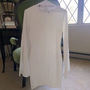 LuLus split sleeve mini dress